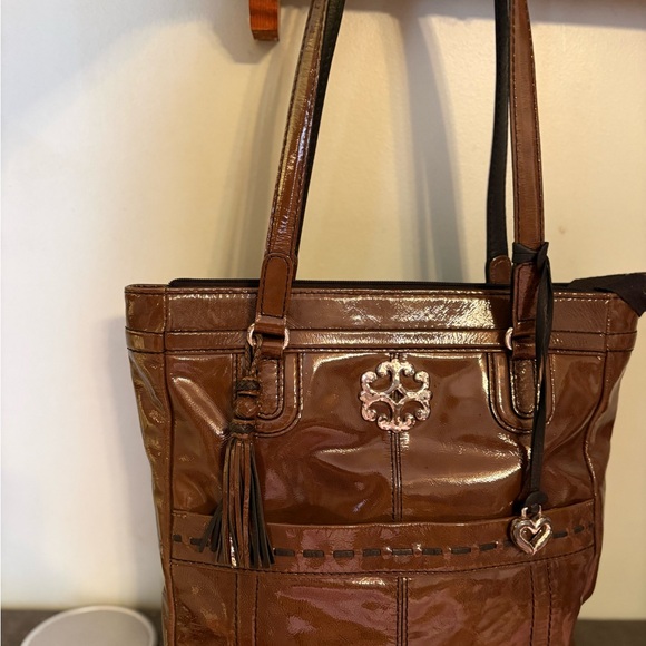 Gorgeous Brighton Leather Tote Bag - Picture 2 of 11